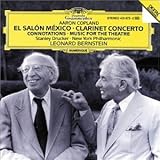 Copland: El Salon Mexico / Concerto for Clarinet and String Orchestra / Music for the Theatre / Connotations for Orchestra ~ Bernstein