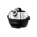 George Foreman 14283 Compact Oven and Roaster in Black and Chrome