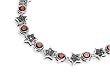 Silver Marcasite Necklaces, Size: 18 inches