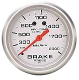 Auto Meter 4426 Ultra-Lite Mechanical Brake Pressure Gauge