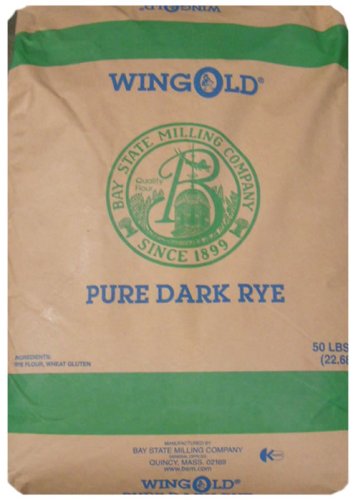 Dark Rye Flour - Bulk 50 Pound Bag by Rye Bread