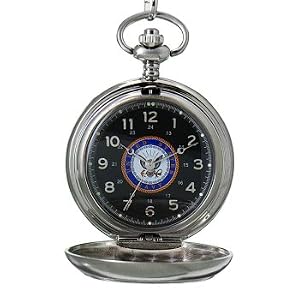 Official Seal Pocket Watch - Navy