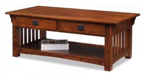 Mission Coffee Table (Medium Oak) (1'7
