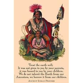 Treat the Earth Well - Giclee Fine Art Canvas Print (20 x 30) by Paris