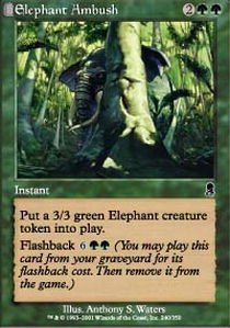Magic: the Gathering - Elephant Ambush - Odyssey