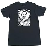 Barack Obama For President T-Shirt (White Print)