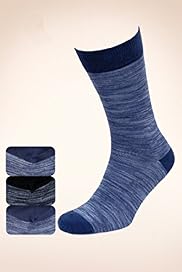 2 Pairs of North Coast Cotton Rich Space Striped Socks
