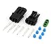 2 Set Sealed Waterproof Connector 2.5mm Terminal Heat Plugs for Car RS.1649.00