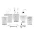 Hobnail Bath Collection