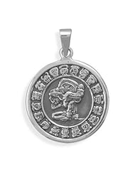 CleverSilvers Mayan Calendar Pendant