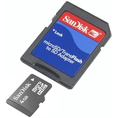 SanDisk microSD 4GB + SD Adapter 4