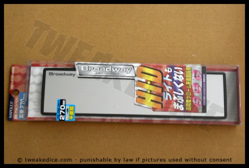 Broadway Mirro 270mm Flat Rear View Mirror.