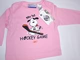 Philadelphia Flyers NHL Reebok Baby/Infant Pink My 1st Hockey Game Long Sleeve T-Shirt
