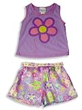 Dream Apparel - Girls Tank, Shorty Pajamas, Purple