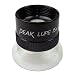 PEAK TS1962 Fixed Focus Loupe, 15X Magnification, 0.75" Lens Diameter, 0.79" Field View