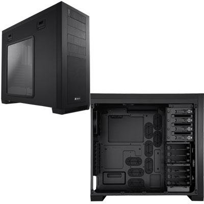 Corsair CC650DW Obsidian 650D Aluminum Mid Tower ATX Enthusiast Computer Case - Black