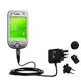 International Wall / AC Charger for the HTC PANDA - Gomadic Brand w/ TipExchange Technology