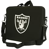 NFL Neoprene Laptop Cases with Shoulder Strap Holds 15" Laptop - Oakland Raiders