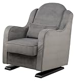 Babyletto Nara Glider, Slate Suede