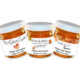 Personalized Honey Favors - Fall Theme (4 designs available)