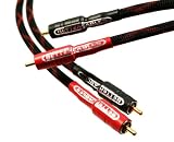 Better Cables RCA Cables - Silver Serpent Anniversary Edition Audio Interconnect Cable - High-End, High-Performance, Premium Hi-Fi Audio - 1.64 feet (1/2 meter) Stereo PAIR (2 cables)