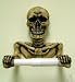 Skeleton Skull Bathroom Toilet Paper Holder