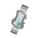 Aqua Master Mens or WoMens Dual Time Zone Diamond Watch, 1.50 ctw 