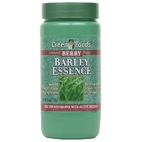 Green Foods - Barley Essence - Berry, 5.3 oz powder
