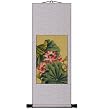Handmade Lotus Blossom Scroll Wall Art Painting
