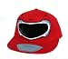 Mighty Morphin Power Rangers Red Ranger Big Face Helmet Snapback Hat