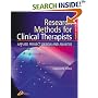 Research Methods for Clinical Therapists: Applied Project  Design and Analysis: Applied Project Design and Analysis