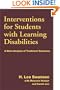 Interventions for Students with Learning Disabilities: A Meta-Analysis of Treatment Outcomes