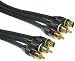 Electronics : Premium Grade S-Video + Audio (1 S-Video + 2 RCA), 50 ft