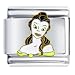 Animal Disney Beauty Belle Licensed Italian Charms Bracelet Link
