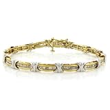 10K Diamond Bracelet