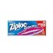 Ziploc Quart Food Storage Bags, Stay Open Design with Stand-Up Bottom, Easy to Fill, 24 Count
