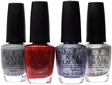 OPI Nail Polish 50 Fifty Shades of Grey 4-Pack F74+F75+F77+F78