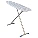 Household Essentials 715300 Euro Arch T-Leg Ironing Board, Satin Silver
