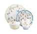 Pfaltzgraff Vienna Floral 48-Piece Dinnerware Set, Service for 12