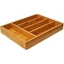 Island Bamboo FLTS Flatware Tray, Small, 14-Inch by 10.50-Inch