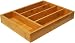 Island Bamboo FLTS Flatware Tray, Small, 13.75-Inch by 10.25-Inch