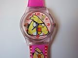 Angry Birds Watch – Yellow bird – pink