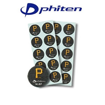 Phiten Titanium X30 Discs MLB Pittsburgh Pirates - 10-Count