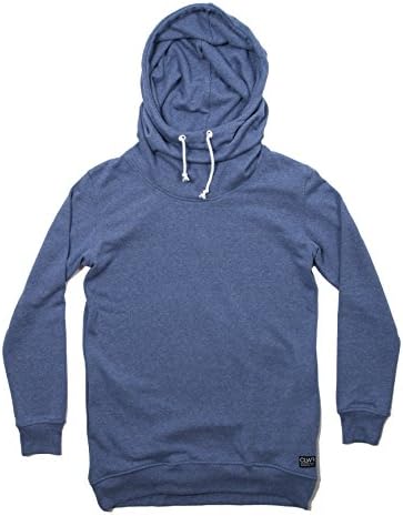 Colour Wear Knight Women's Hoodie (Navy Melange, XS)