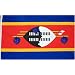 Swaziland National Country Flag - 3 foot by 5 foot Polyester (New)
