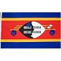 Swaziland National Country Flag - 3 foot by 5 foot Polyester (New)