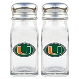 Review Bergamot  / Miami Hurricanes NCAA Football Salt/Pepper Shaker Set