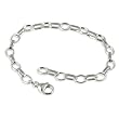 SilberDream Charms - Charm Bracelet Femme �l�gance style - Argent 925 - chaine pour les charmes - taille 17cm - FC0000