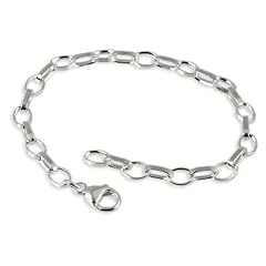 SilberDream Armband 925 Sterling Silber Charm Bettelarmband 19cm f�r Charms Anh�nger FC0002