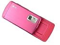 LG Shine (KE970) Pink Phone (on Orange)